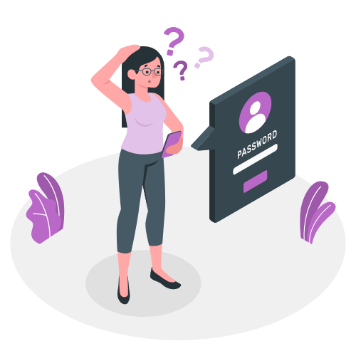 Forgot Password Illustration